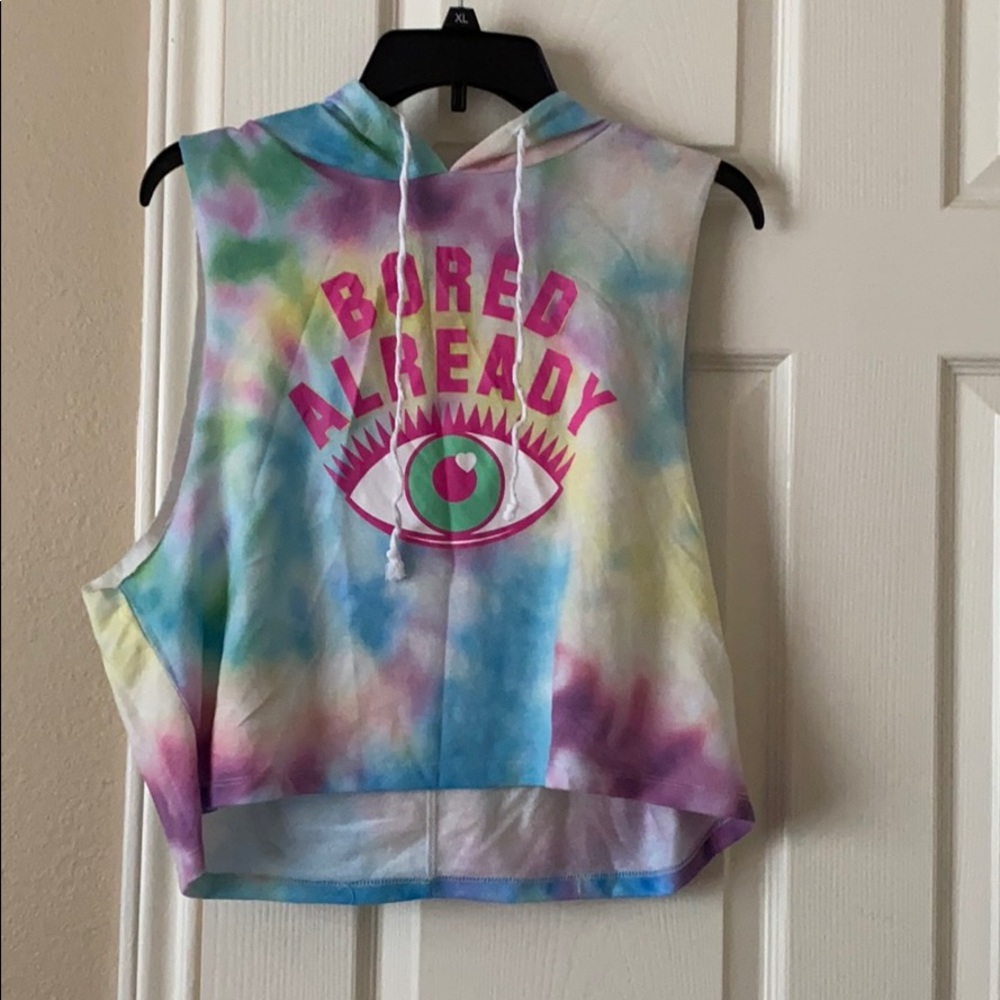 Multicolor jacket.
